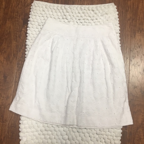 Lilly Pulitzer Dresses & Skirts - Vintage Lilly Pulitzer white eyelet skirt size 6